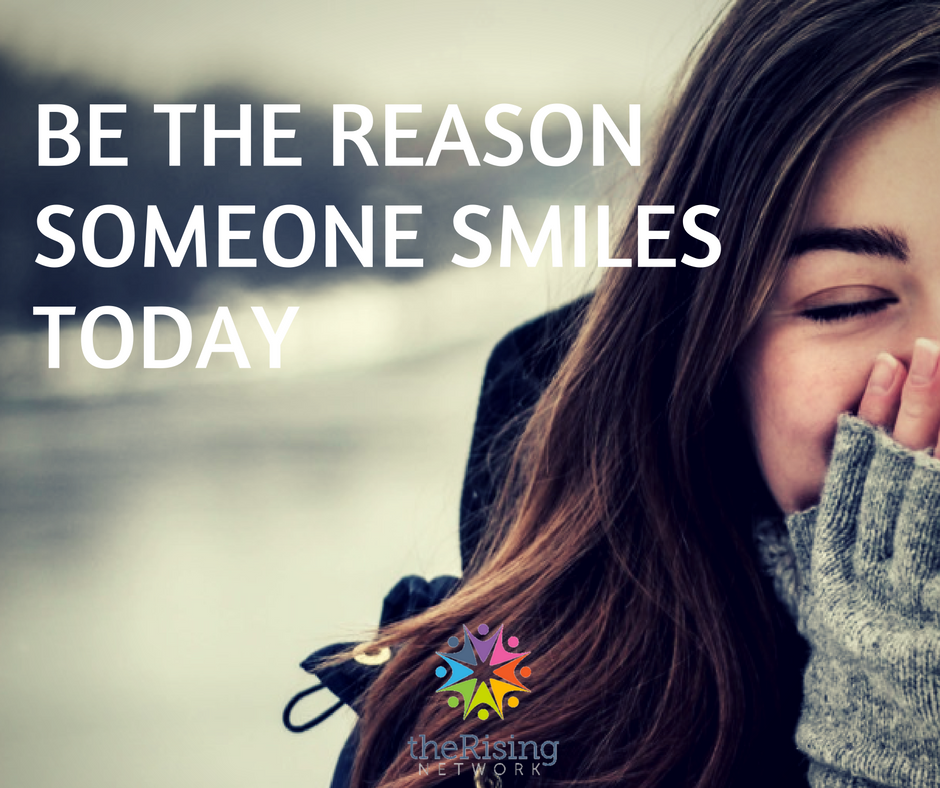 Rising_Network's tweet photo. Who have you made smile recently? #quoteoftheday #wellbeing #risingnetwork https://t.co/6eNLJI2RsL