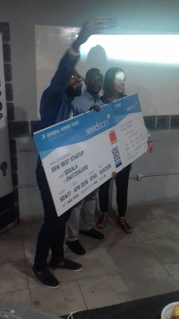 ActivSpaces's tweet photo. Félicitations à la start-up "GiftedMom" qui remporte @Seedstars Douala.
@Seedstars @freethinkingST @Fanny_Dauchez @AnisKallel
#SSWDOUALA https://t.co/8h2rwmRM9u