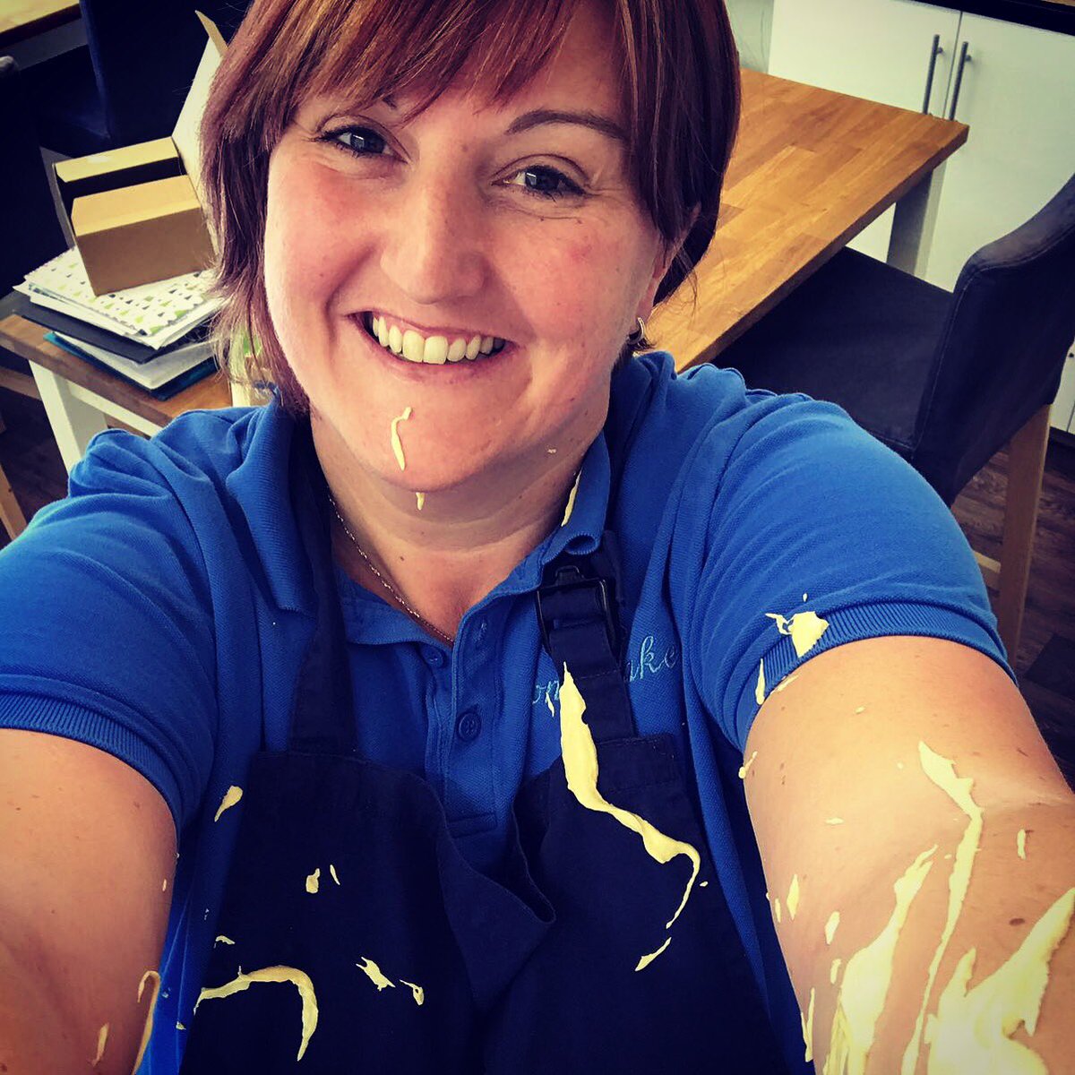 JonsCakes's tweet photo. When the Team love cake that much they bathe in it 🙈😜👌🏼#cake #cakemixture #baking #bakery #jonscakes #friday #weekend #manchester #northwest https://t.co/zdn9TmiQus