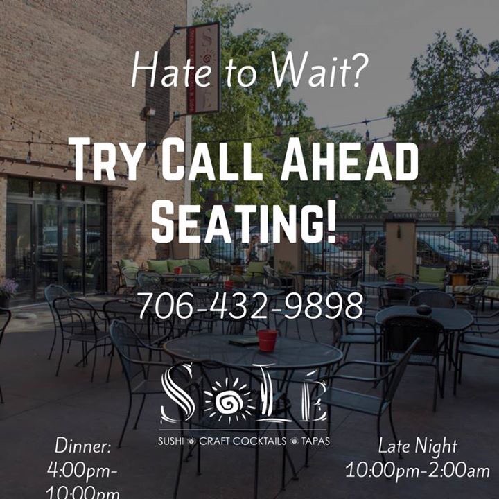 If you hate to wait, try call ahead seating! You may still have a small wait once you arrive, but it is much faster than a walk-in!