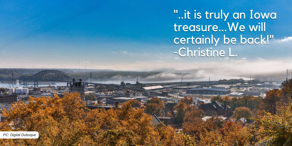 Experience #Dubuque and all it has to offer at #JDIFF2018!