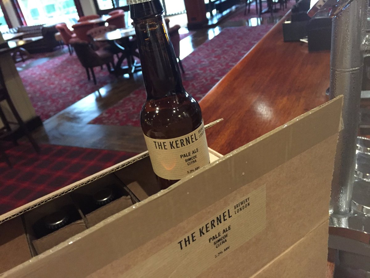Our beer list just gets better with this <a href="/kernelbrewery/">Kernel Brewery</a> addition courtesy of @ANewWave