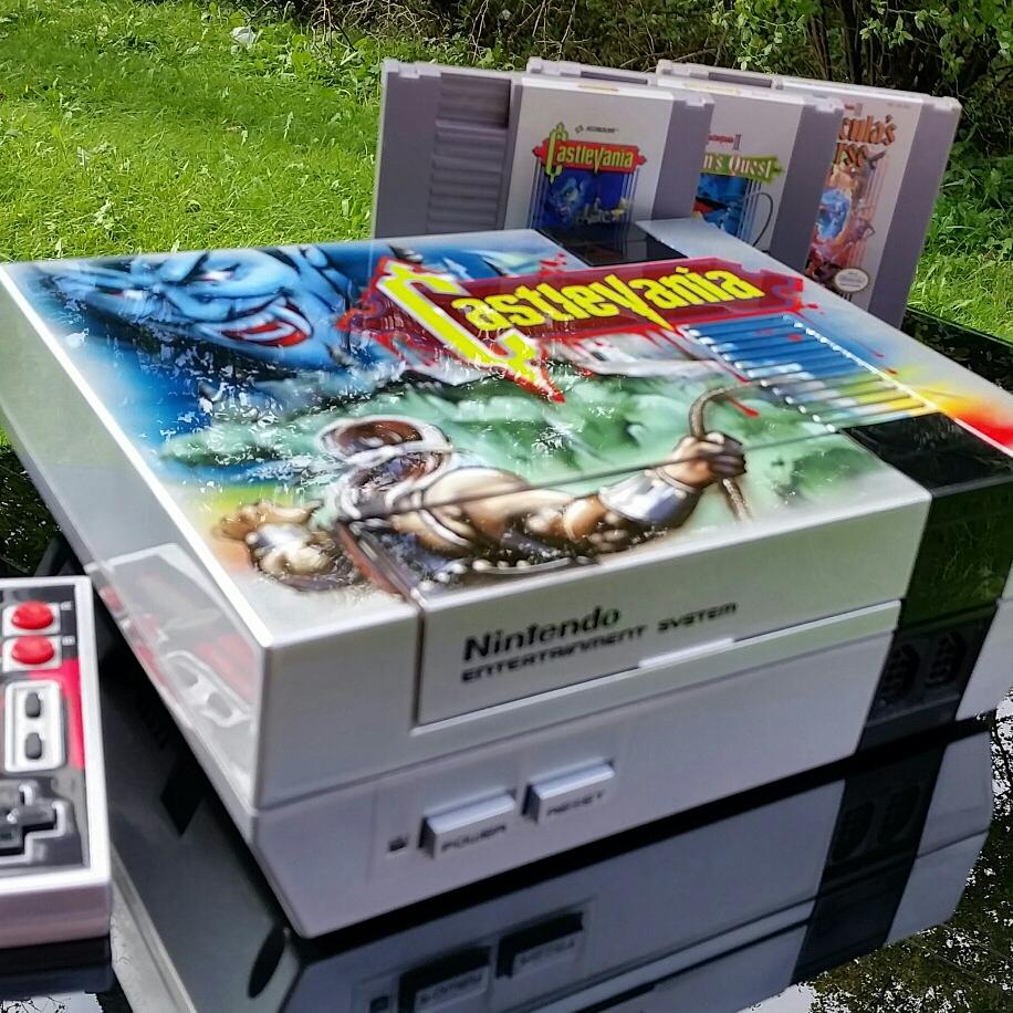 cksigns1's tweet photo. Done and done...next!?!
Custom #airbrushed castlevania #nes #nintendo #8bit #retrogamer  @Lord_Arse @Gameshamster @ShoutGamers @GamerRTer https://t.co/UneXLKD0Nk