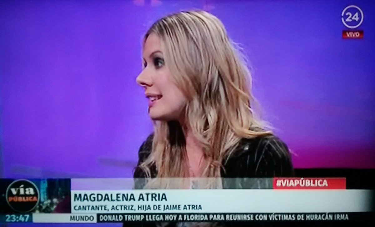 Hace unos días atrás, entrevistada en vivo en el Canal <a href="/24HorasTVN/">24 Horas</a>, en el programa #ViaPública 😅👌✨