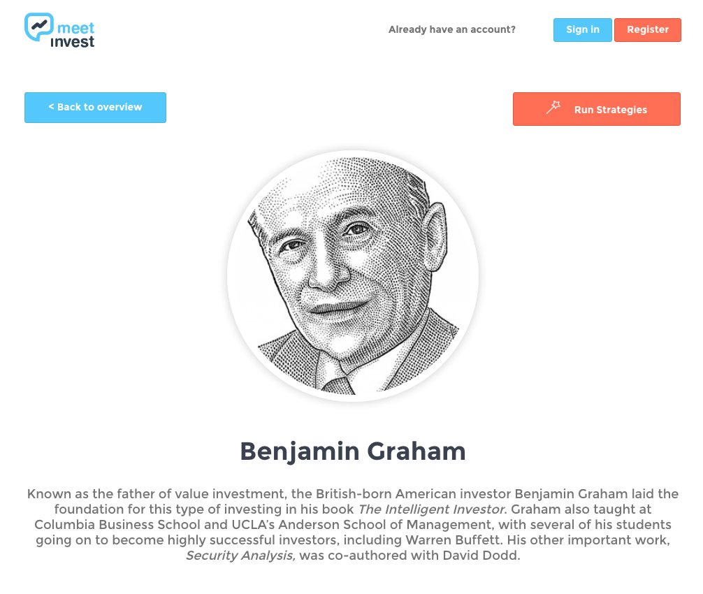 meetinvestcom's tweet photo. #BenjaminGraham - the Father of #valueinvesting on #meetinvest! - https://t.co/xk63twGLII Free #StockScreener! https://t.co/ko6yRPtnKG