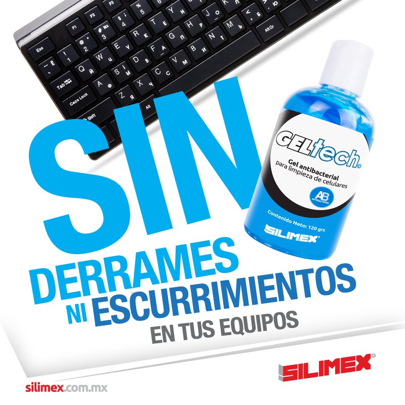 Silimex's tweet photo. ¡Con #GelTech olvídate de los derrames! Disponible en @Sasa_tecnologia https://t.co/WdZ38eLx6V