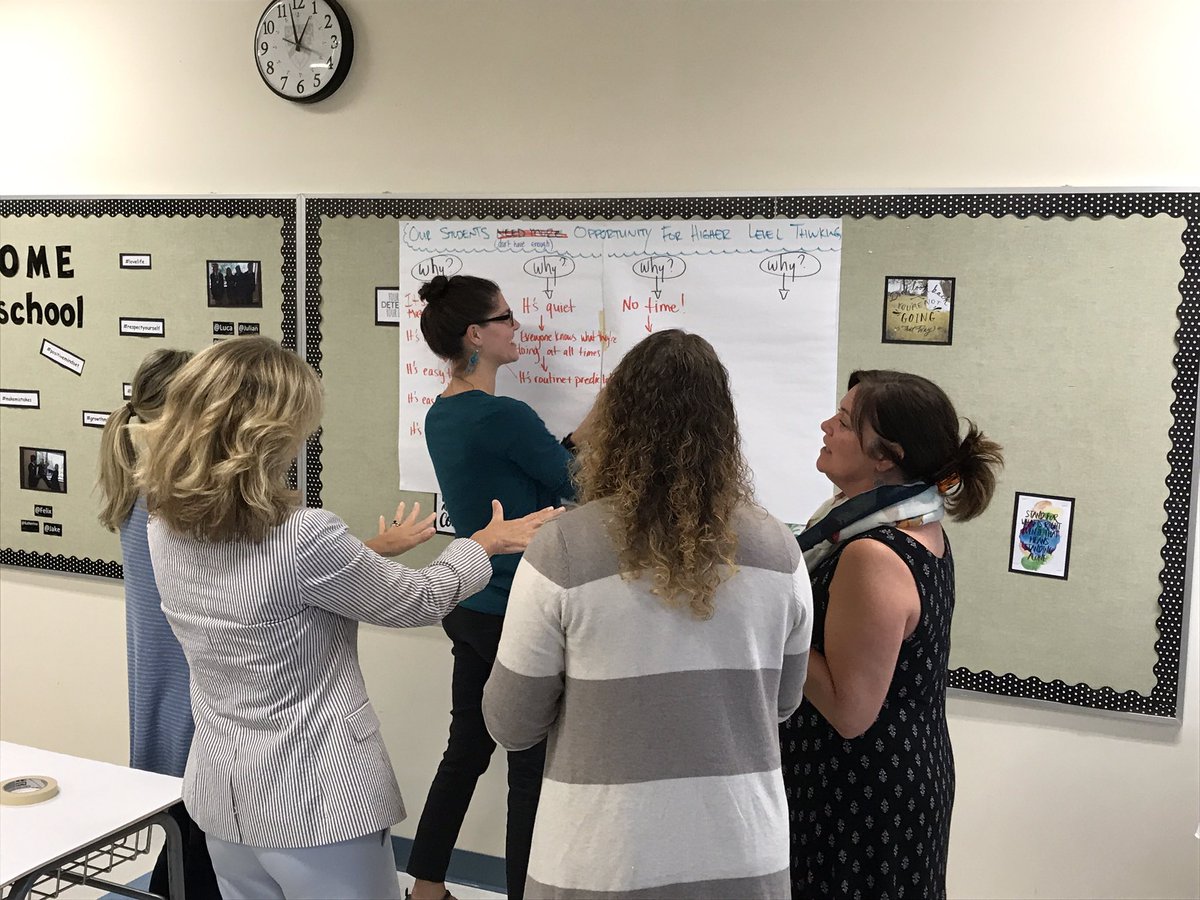 RheanneStevens's tweet photo. @CollingwoodCavs teachers spent the day considering how we increase independence and ownership of learning. #cwlearns #instructionalrounds https://t.co/SQ5qmROBQi