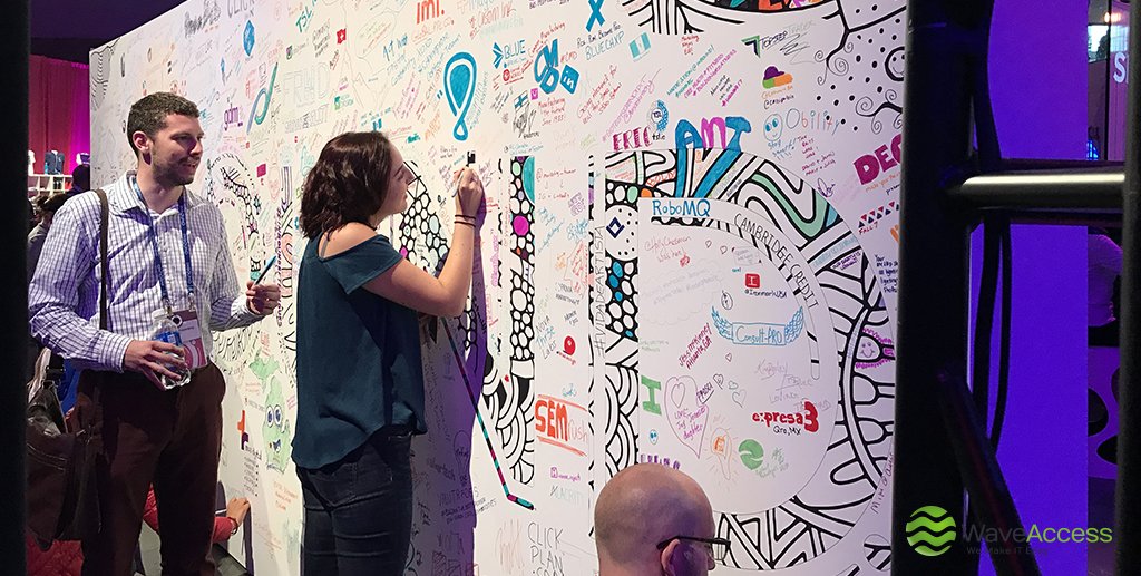wave_access's tweet photo. The creativity is flowing at #inbound...
#waveaccess #marketing #technology #boston https://t.co/bMlUTmeBim