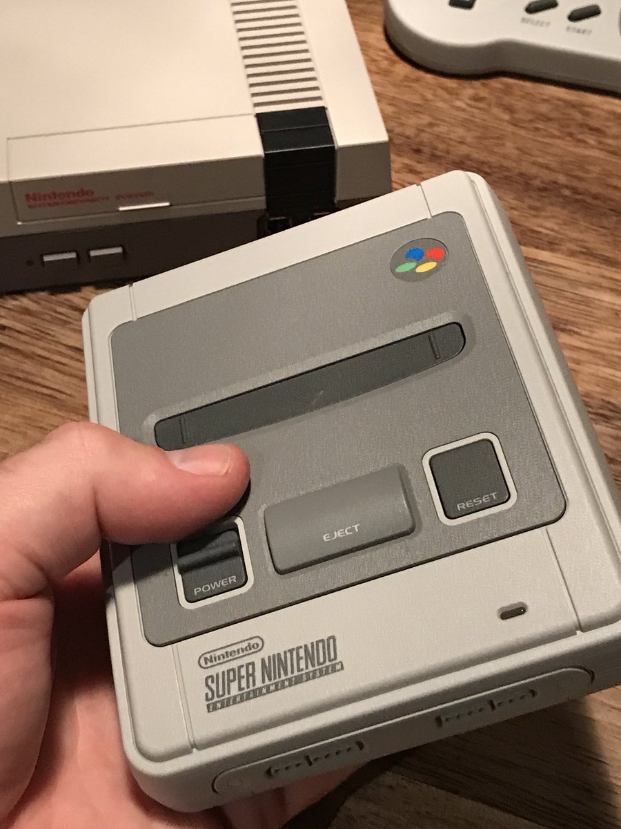 adamcorrie's tweet photo. It’s Famicom Friday! Reminiscing about ass-whooping @pierscorrie at Street Fighter II with non-stop Hadōkens. #snes #nintendominiclassic https://t.co/kj2wLmL0Jd