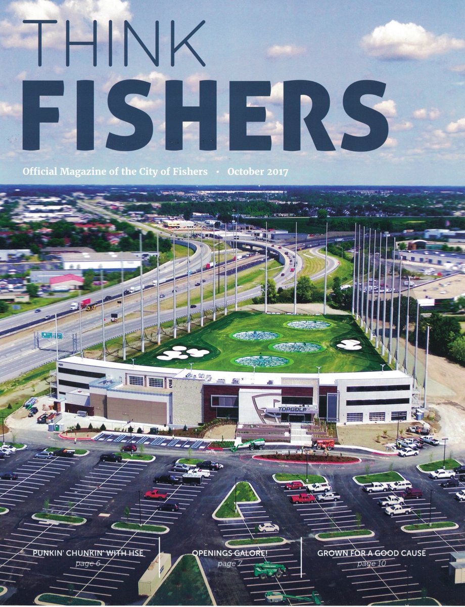 indydrone's tweet photo. Did you get your new issue of Think Fishers today? Indy Drone's photo is featured on the cover! #TopGolfFishers https://t.co/PZvFgrg8OS
