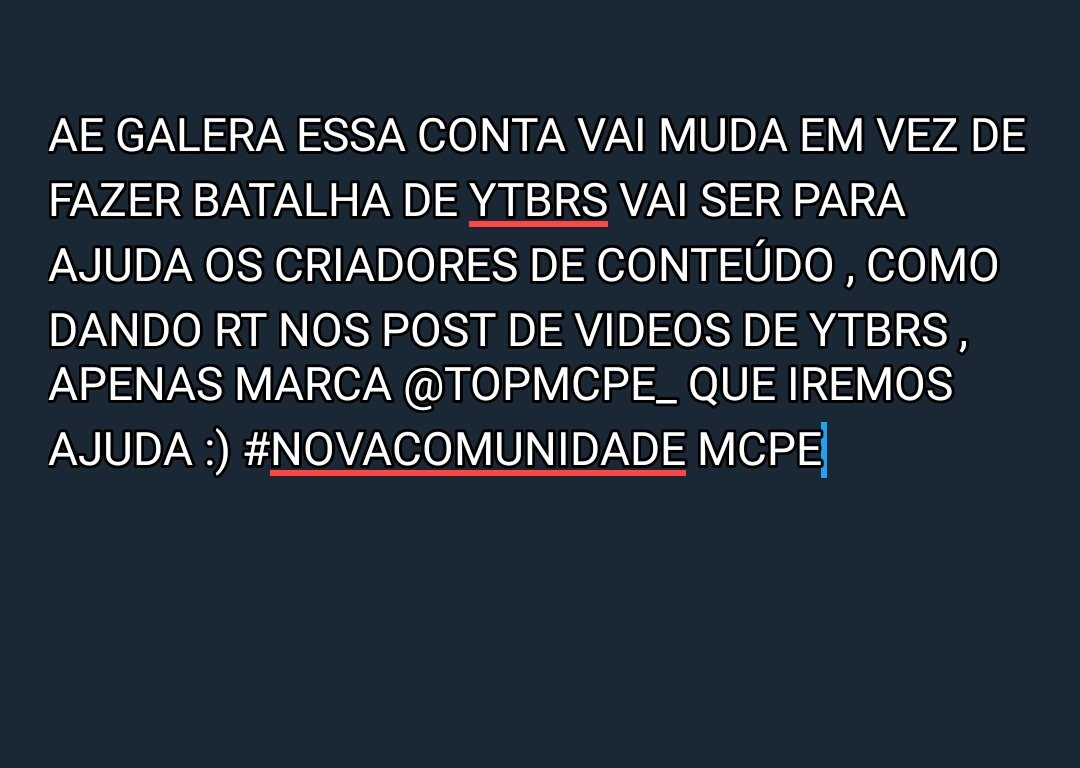 TopMCPE (Helping) tweet media