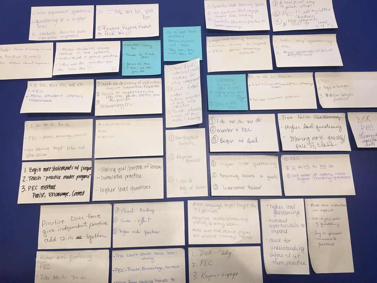 Great day of learning! #exitslips #explicitinstruction #whitsonwarriors #WeAreTPS