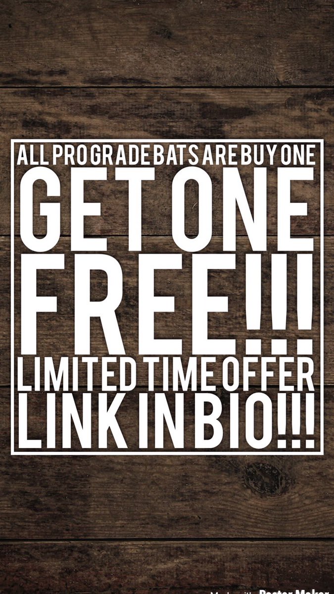 Southern_Timber's tweet image. go see the site and orde any pro grade bat and an additional bat will be added to your order for FREE!!! southerntimberwoodbats.com
