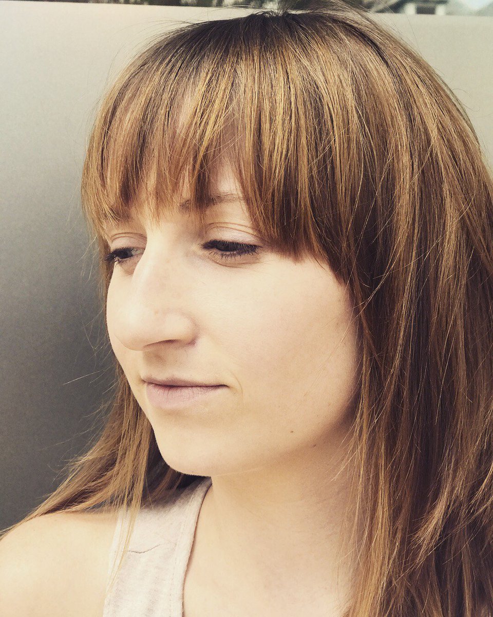 DonaldScottNYC's tweet photo. #FALLFringe by DSNYC Educator @RebeccaMarshman  “Created this fun new look for my client using the DSNYC Chop Stik Pro Razor &amp; PREPARE" https://t.co/77FbGWnJxz