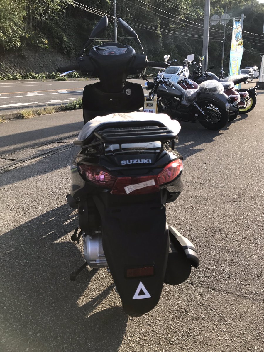 OGAWACOMPE's tweet photo. 新型アドレス125入荷！
#アドレス125
#新型
#バイク https://t.co/0vUMMj4vzq