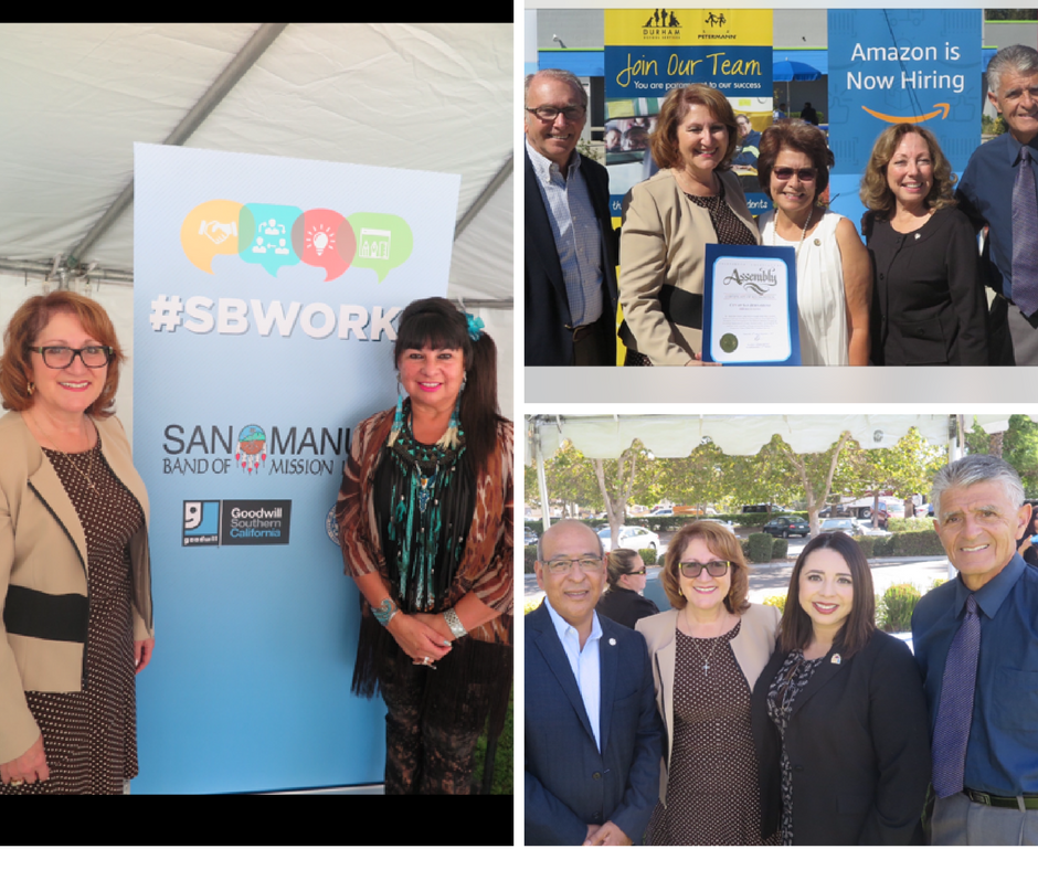 SenEloiseReyes's tweet photo. Proud to stand alongside San Manuel Band of Mission Indians, Goodwill of Southern CA, @sbcitygov to bring more jobs through #SBWorks! #AD47 https://t.co/fLTgEuYqOh