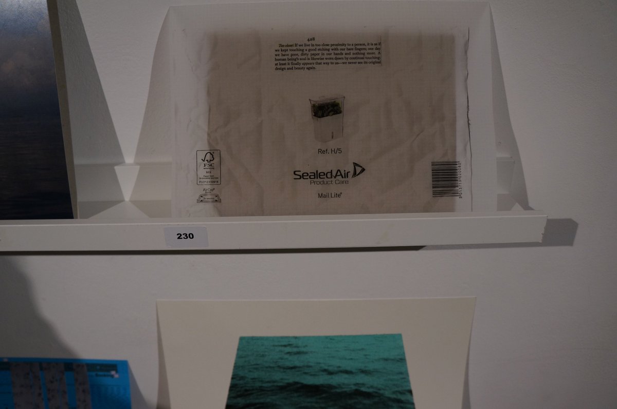 ConcreteMetal's tweet photo. #SenseOfPlace 'A Letter in Mind' #ALIM17 Works in/on envelope anonymous until sold @BrainAppeal Gallery@Oxo @OxoTowerWharf 28\09 - 1\10 https://t.co/K9LOgo7rLC