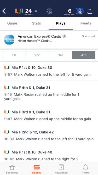 wodcapper's tweet image. #Miami (FL)  #Duke #ys