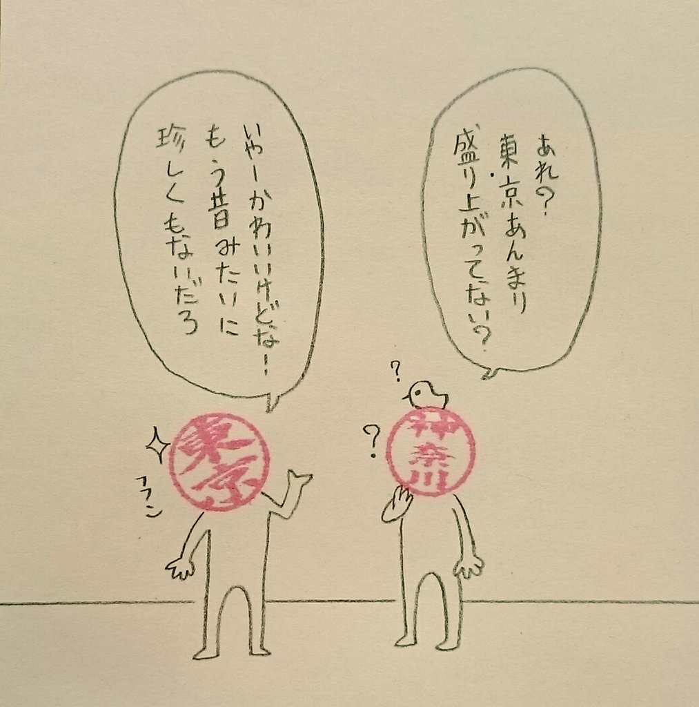 パンダは永遠のスター???
#ハンコ都道府県 