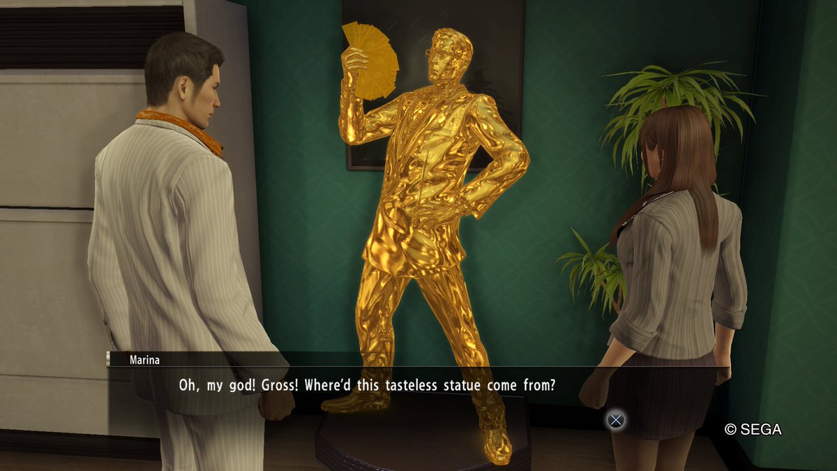 yakuza statue