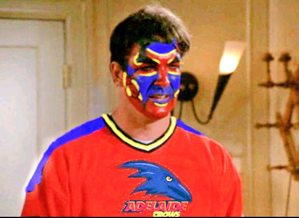 SeinfeldADL's tweet image. Today is the day you "Gotta Support The Team".

#AFLGF #AFLCrowsTigers #weflyasone #gocrows #Adelaide @Adelaide_FC