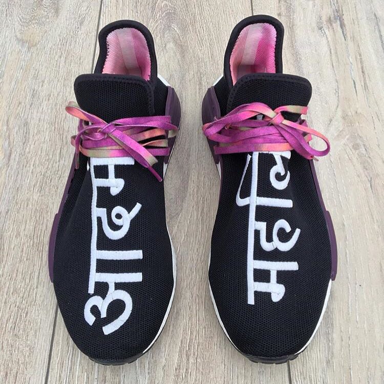 nmd human race holi black