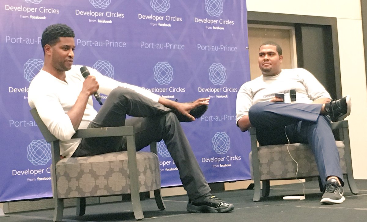 USEmbassyHaiti's tweet image. .@facebook se yon kominote global e youn nan rezon #DeveloperCircles kreye se pou tande vwa kominote sa e pote chanje nesesè yo.