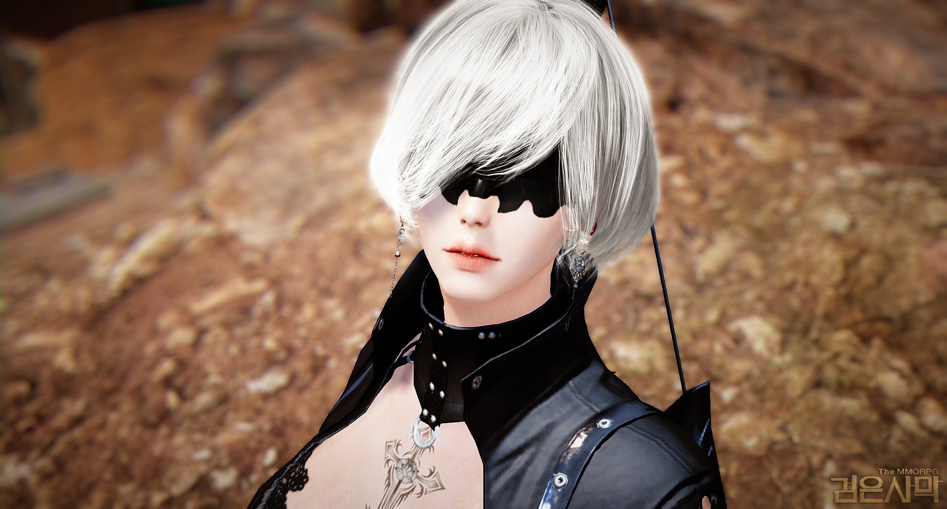 やかもち ちもろぐ 黒い砂漠 ニーアオートマタの 2b 風ツバキが割りとそれっぽくて とても可愛い 作者 T Co Teajhggclh T Co Quau0wqsoz Twitter