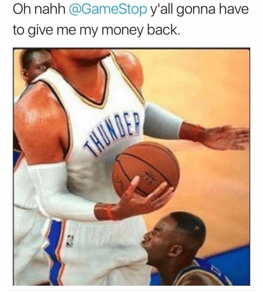 ThaRealBlankz's tweet image. #2k18 #fixthegame #xboxone