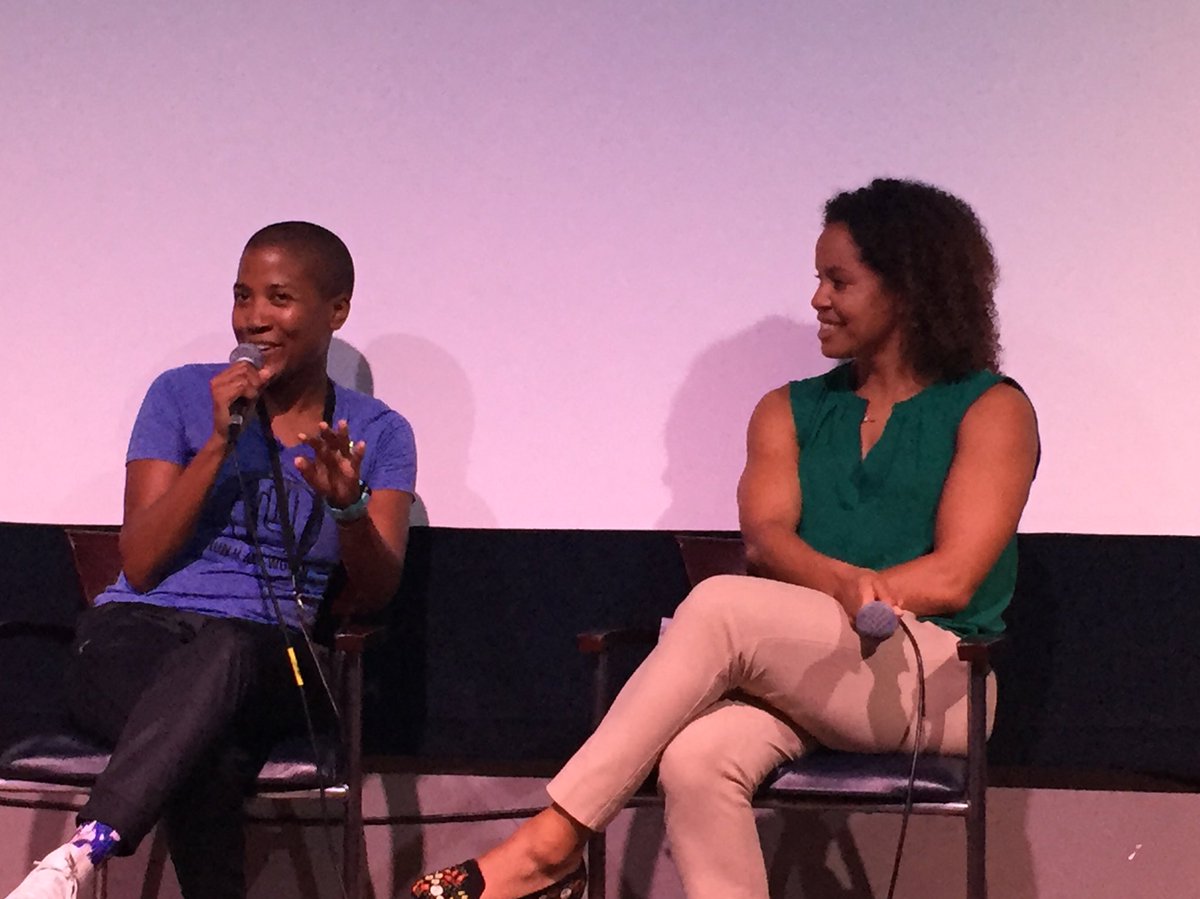 TinaSyer4's tweet photo. Thx #womensportsfilm Festival for introducing me to @AlisonMDesir. #inspiration #wsff2017 @daniellevslaton https://t.co/BFHhkxPFVl