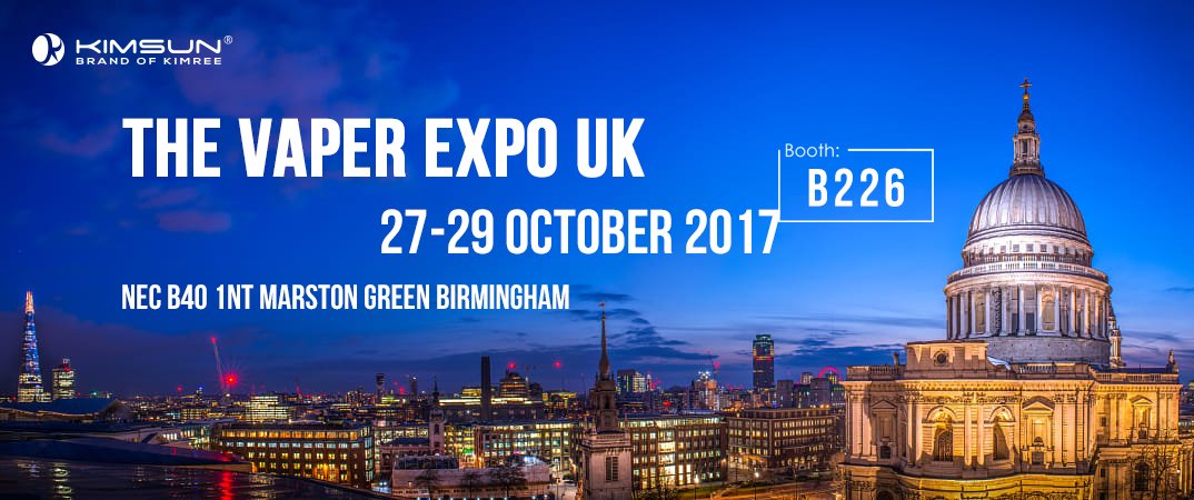 Qindongfang's tweet photo. @VaperExpoUK Vape Expo UK in Birmingham, welcome to our booth B226. #vape #Birmingham #vapepro #kimsun https://t.co/ttWUIa9I8o