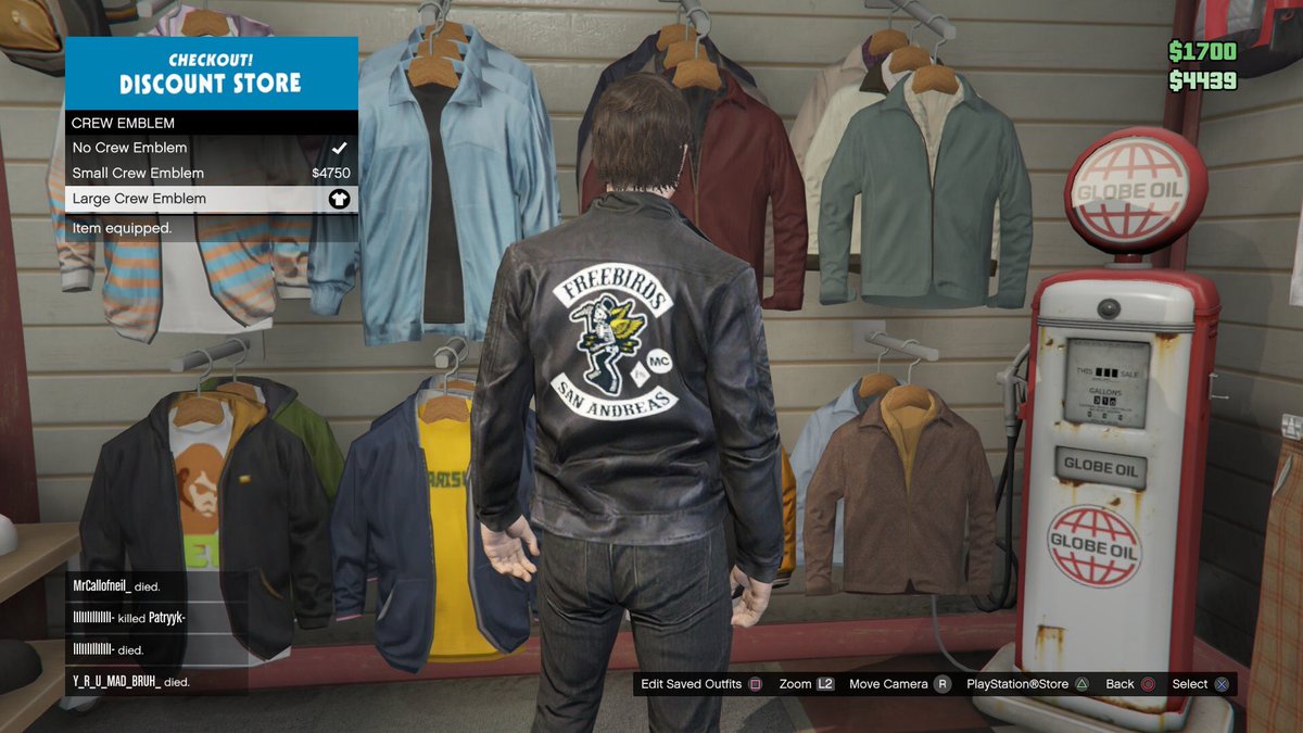 freebirdsmc's tweet photo. There are 3 essentials when joining the FREEBIRDS MC.

1. Charcoal T-Shirt
2. Full Black Leather Jacket
3. Large Crew Emblem

#TBYCC https://t.co/usrjJb9Pyk