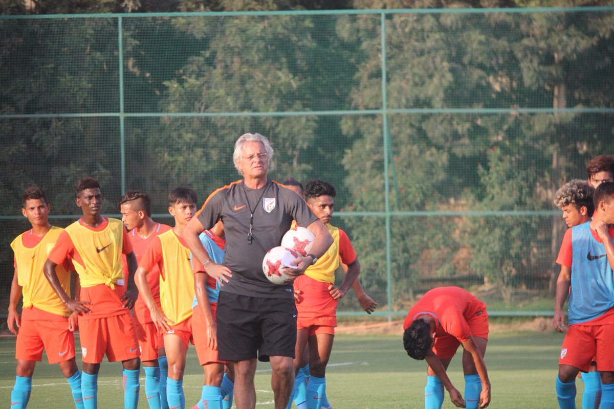 IndianFootball's tweet photo. “Liberty and responsibility is what I believe in”: Matos

Read: https://t.co/vMRkTMj77M #BackTheBlue #FIFAU17WC https://t.co/iq04eFvP64