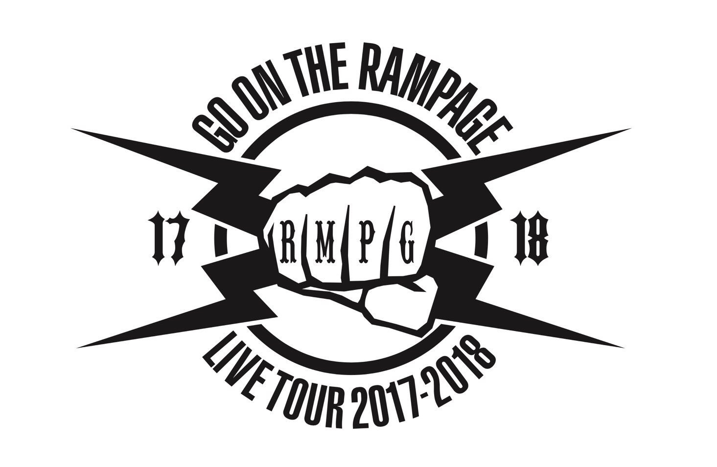 The Rampage Official The Rampage Live Tour 17 18 Go On The Rampage Tour Logo 解禁 Get Ready To Rampage Therampage Goontherampage Getreadytorampage T Co Yeupfmkfdk Twitter