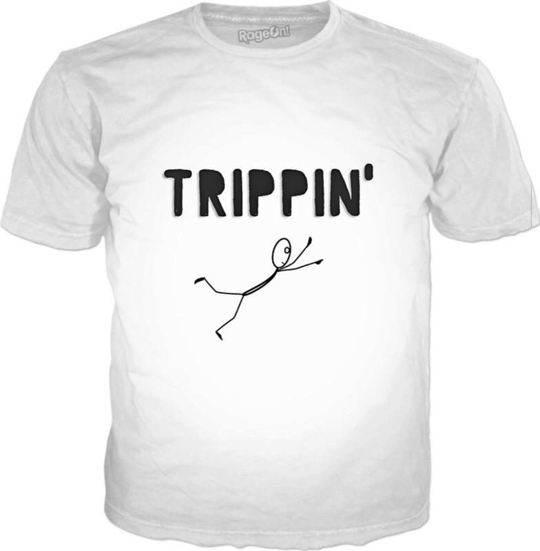 Emerald_Jade13's tweet photo. Trippin’. https://t.co/Id17rMyZm8 #IMFALLINGDOWN #TRIPPIN’ #STICKS #WEFALLDOWN #FUNNIES #FUNNYSHIRTS #SHOP #RAGEON https://t.co/3EcMlutW65