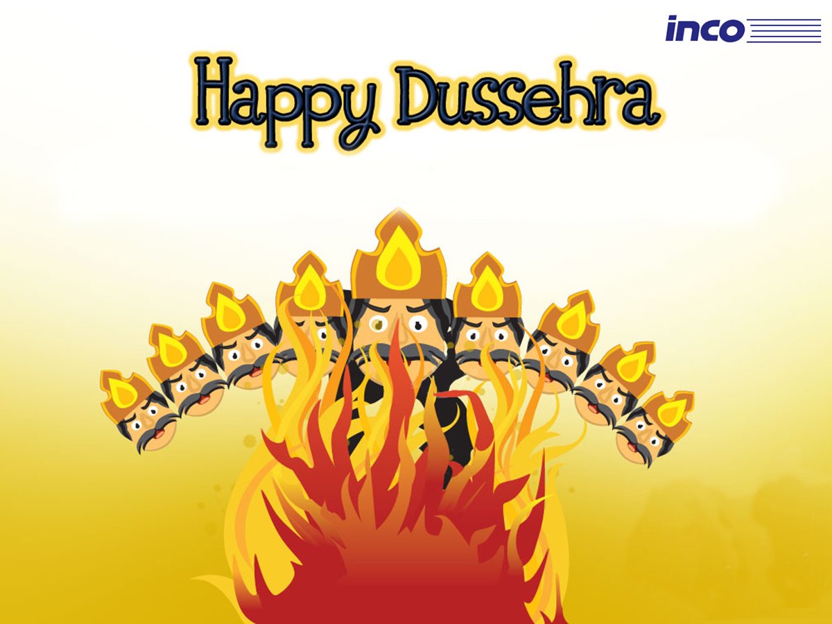 IncoMechel's tweet photo. Enjoy the victory of truth over evil. #HappyDusshera https://t.co/01hDf6FHfs