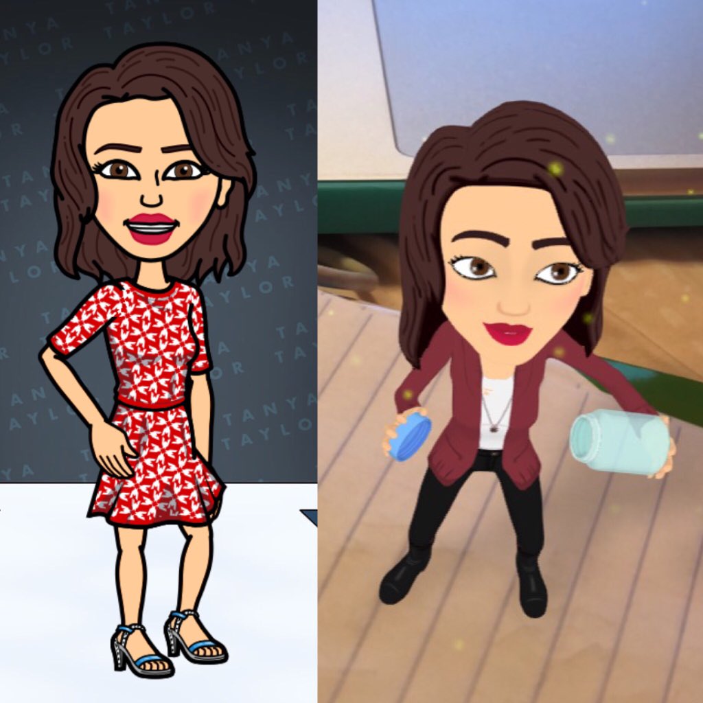 It’s not working with the designer outfits on Bitmoji. 