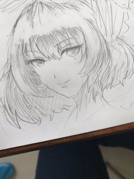 近所の高校の学祭行ってアニメ同好会んとこにアイマスキャラ描きちらしおじさん 