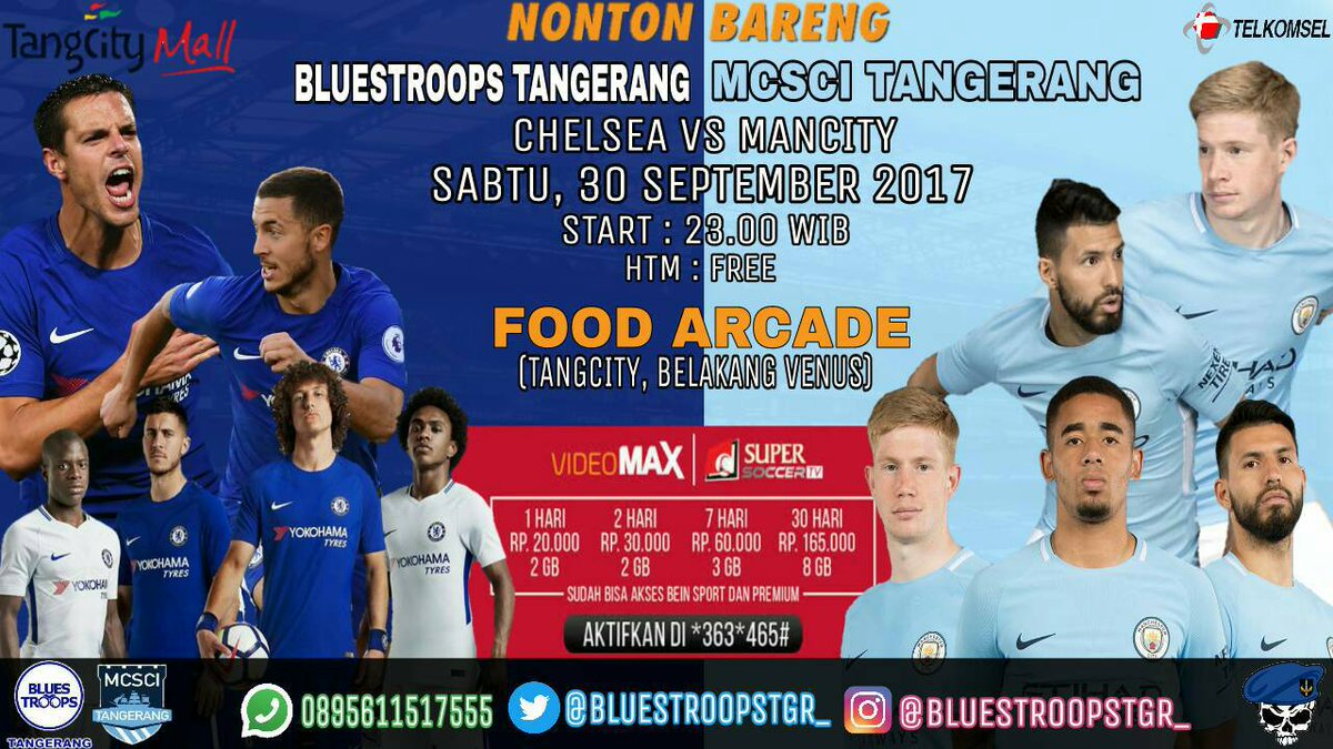 TODAY IS #CITYDAY 🔵

NOBAR <a href="/MCSCI_Tangerang/">TANGERANG CITIZENS</a> ft. <a href="/BluesTroopsTGR_/">Chelsea Tangerang</a>
 
SHOW YOUR SUPPORT &amp; BE THERE, LADS! 🍻