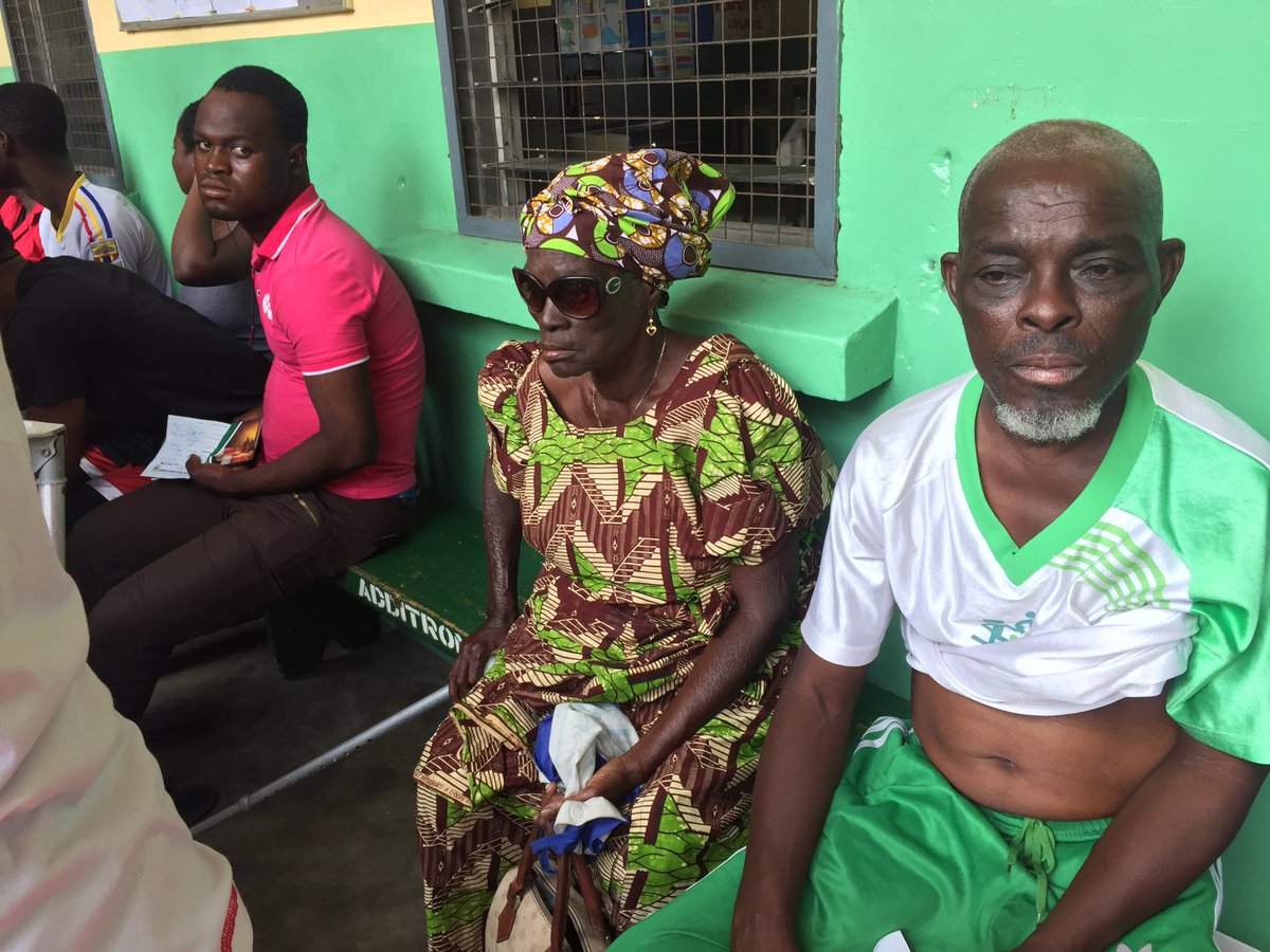 KobbyGomez's tweet photo. #LionsEyeScreening The Old folks present. https://t.co/3C6jSzJL5o
