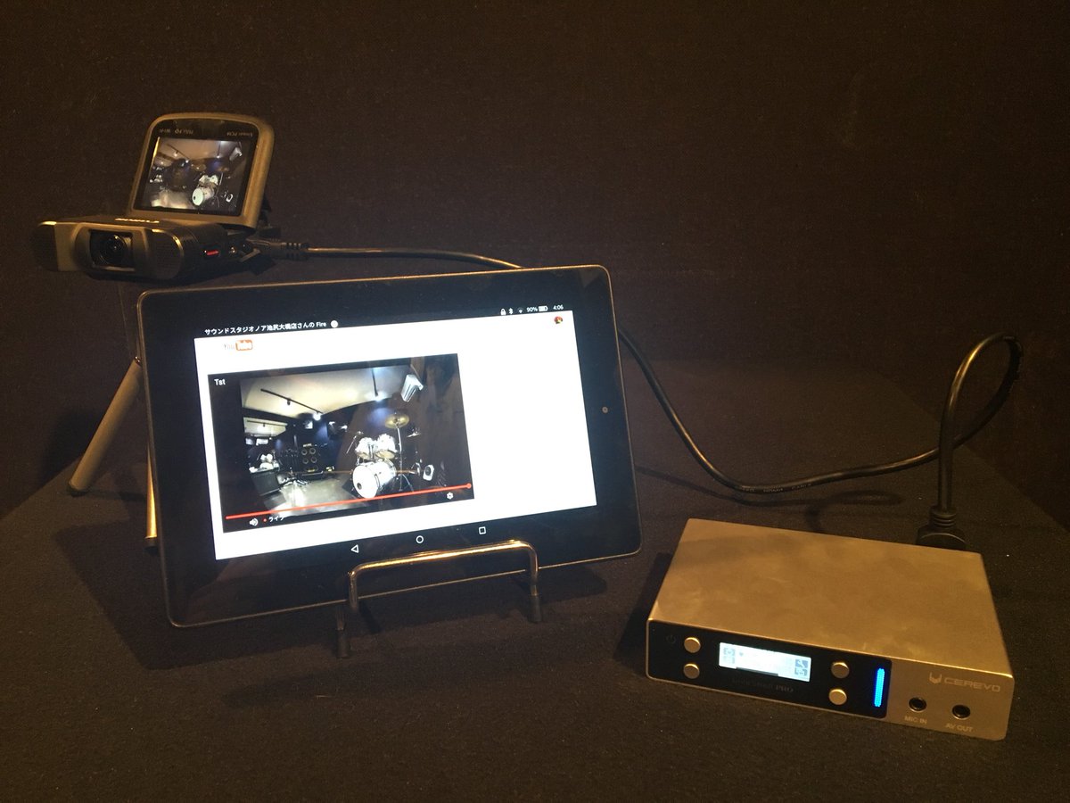noahikejiri's tweet photo. 【 #機材情報 】
PC不要でHD映像配信が出来る #LiveShellPRO‼️
スマホやタブレットから配信の設定が操作が可能❗
YoutubeLiveやSHOWROOM、ツイキャスなど様々な配信サイトに対応👌
ご利用お待ちしております😊
#studionoah
#池尻大橋 https://t.co/dZiu7VIIaL