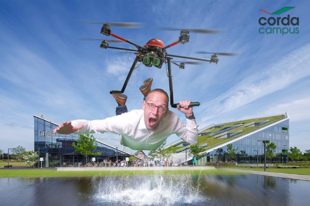 Zin om ook eens met een drone boven onze campus te vliegen? Morgen is je kans! Meer dan 18 Cordabedrijven openen hun deuren. Fun verzekerd!