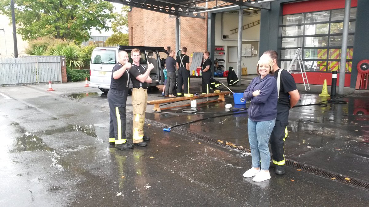SMWinchester30's tweet photo. Come and have your car washed by Hampshire's finest at Winchester Fire Station for the Fire Service Charity @Hants_fire @ https://t.co/RzMDPKUoGV