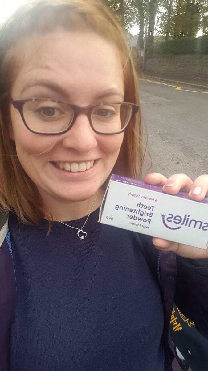 Oh we LOVE a #smileselfie 😍tag us in your cheesy smiles grin for a chance to win £250!!! #smilespowder