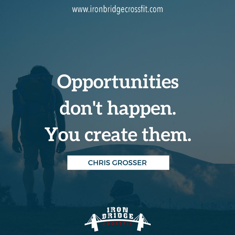 IronBridgeCF's tweet image. Opportunities don't happen you creat them. ow.ly/gZvs30bFlmP