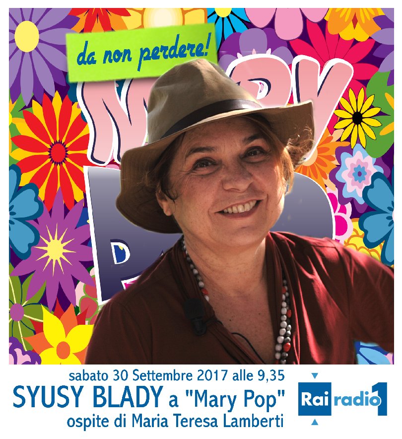 mt_lamberti's tweet photo. vi aspetto oggi alle 9.35 @Radio1Rai con una ospite tutt’altro che “per caso”!
@MaryPopRadio1 con me ci sarà Syusy Blady @syusyblady!!! https://t.co/6mKPjNnOmf