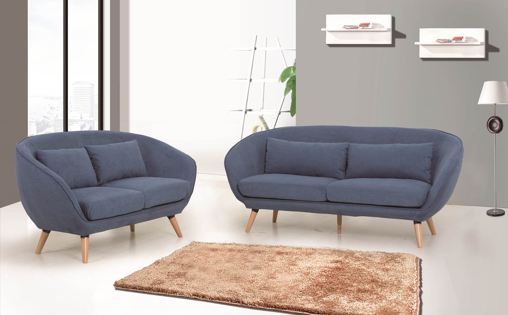 Godrej Interio Wgl On Twitter Sphere Sofa Set Blue Color