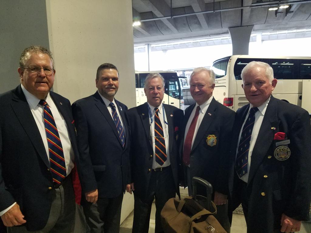 CLHMC1876's tweet photo. #Centennial Legion command staff lands in #Paris.. for #AHAC FFTD. https://t.co/TieEeP30Lh