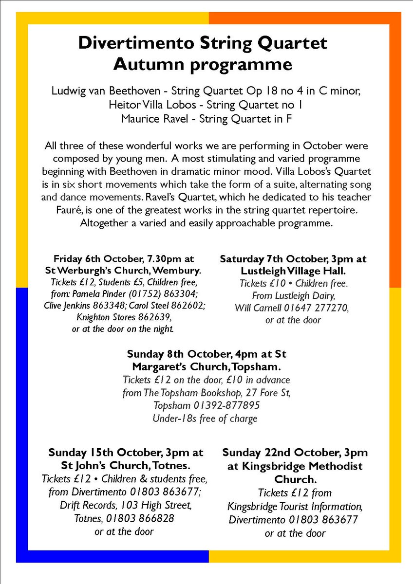 Divertimento Quartet (@divertimentoqu1) on Twitter photo 