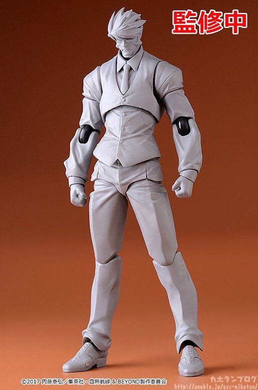 figma クラウス・V・ラインヘルツ」制作進行中！「figma レオナルド